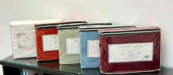 6-Bedding-Pallets-Liquidation Bed Linen Sheets and Comforter Sets