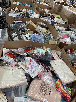 Amazon LPN Bin Store Truckload