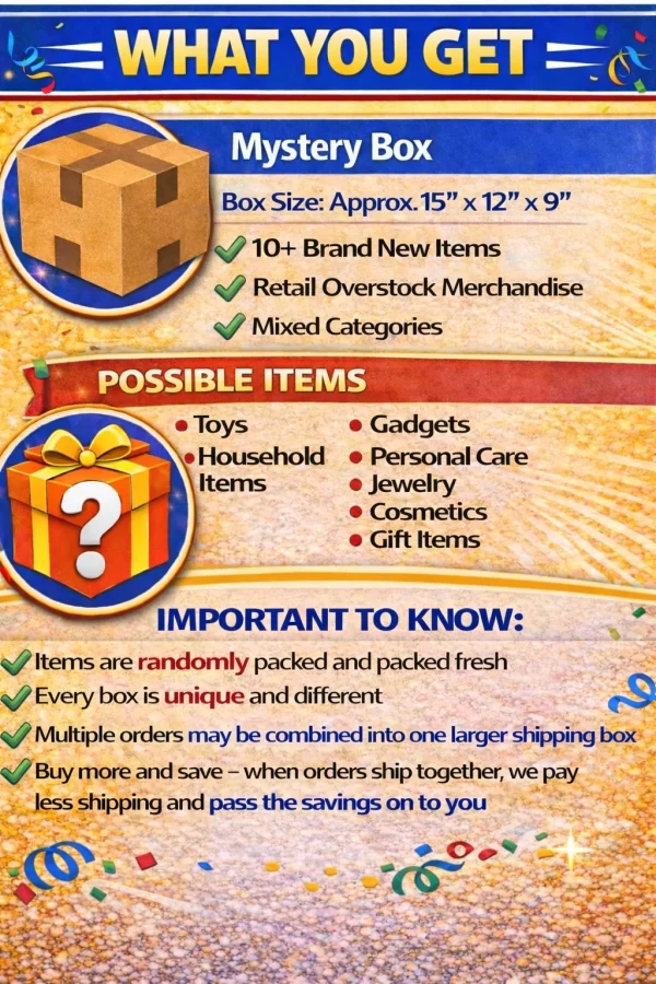 s-l1600 (12) Amazon & Target Mystery Box Assorted General Merchandise Liquidation New Items