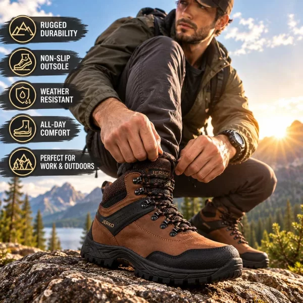 weather-resistant-jerkos Brand-New Hiking Boots Wholesale Lot